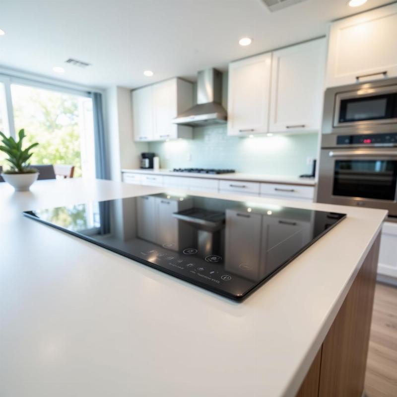 Bếp từ &acirc;m k&iacute;nh hiện đại